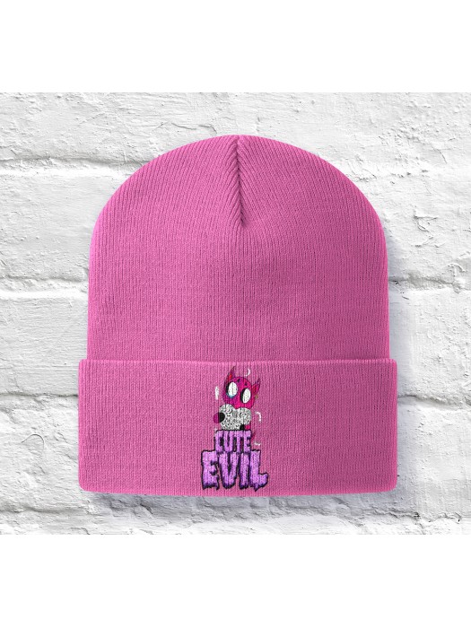 Зимна шапка Cute Evil Cat